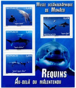 Scott #2729 Sharks S/S MNH