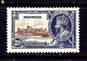 Bermuda 102 MNH 1935 KGV Silver Jubilee