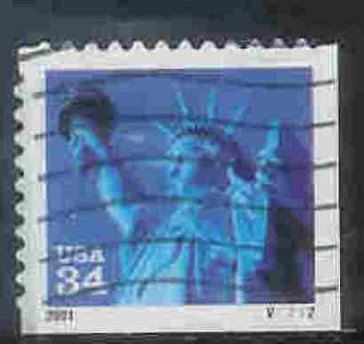 3485 Liberty Used PN Single plate #V2212   [Inv2]