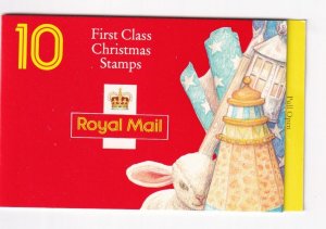 GB 10 x 1st CLASS BOOKLET MNH CHRISTMAS STAMPS FROM KIMSSTAMPS