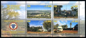 MUSOGRAD, MICRONATION - 2010 - Hutt River - Perf 4v Sheet- M N H - Private Issue