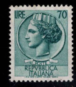 Italy Scott 998m MNH** 70 Lire Fluorescent stamp