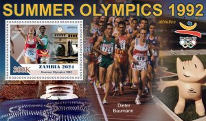 Olympic Games 2024 year,  8 sheets  perforated  NEW
