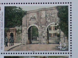 GIBRALTAR-2012-SC# 1346 THE OLD CITY MNH S/S SCV.$10 VF