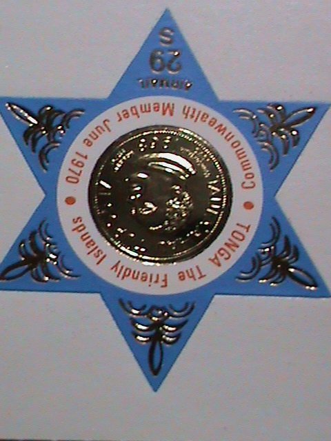 ​TONGA 1970 -SC#C73 KING TAUFA'AHAU TUPOU IV MEDAL- MNH-VERY FINE-