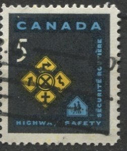 Canada; 1966: Sc. # 447: Used Cpl. Set