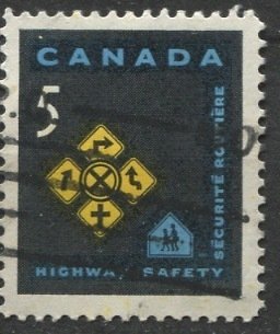 Canada; 1966: Sc. # 447: Used Cpl. Set