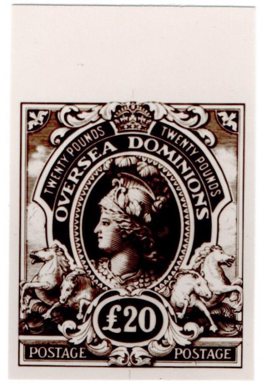 (I.B) Cinderella : De La Rue & Co - Overseas Dominions Essay £20