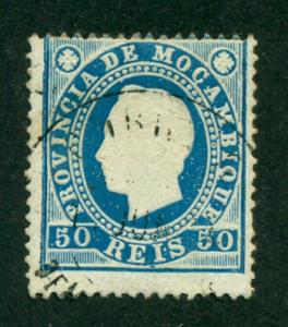 Mozambique 1886 # 20a U SCV(2014)=$4.50