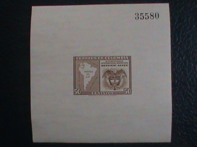 COLUMBIA STAMP:1948- SC# 560-9TH PAN AMERICAN INTERNATIONAL CONFERENCE S/S #2