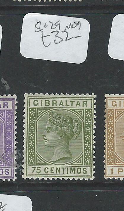 GIBRALTAR  (P2407B) QV 75C  SG 29  MOG