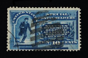 VERY AFFORDABLE GENUINE SCOTT #E1 F-VF USED 1885 ABNC SPECIAL DELIVERY #18937