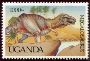 996-1005 Uganda Dinosaurs, MNH set of 10