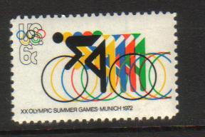 #1460 MNH 6c 20th summer Olympics 1972 Issue