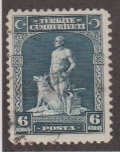 Turkey Scott #679 Stamp - Used Single