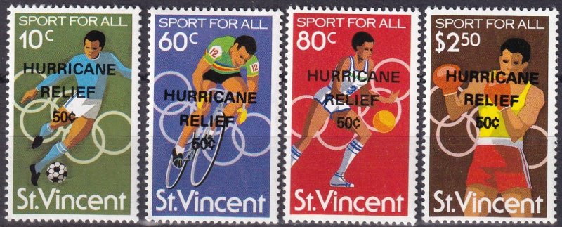 St Vincent #B5-8 MNH (Z5396)