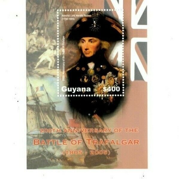 Guyana - 2005 - Battle Of Trafalgar - Souvenir Sheet - MNH