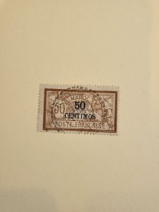 Stamps French Morocco Scott #20 used