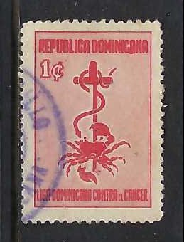 DOMINICAN REPUBLIC RA18 VFU O253-4