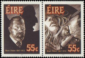 2012 Ireland #1962a, Complete Set, Pair, Never Hinged
