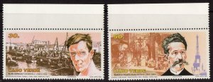 Thematic stamps CAPE VERDE 1999 PHILEXFRANCE 829/30 mint