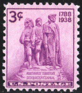 SC#837 3¢ Northwest Territory (1938) MNH