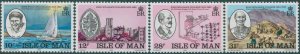 Isle of Man 1983 SG251-254 King William College set MNH