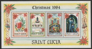 St Lucia #705a MNH Souvenir Sheet