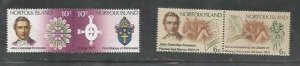 NORFOLK IS - 1971 - First Bishop of Melanesia - Perf 4v Set - Mint Never Hinged