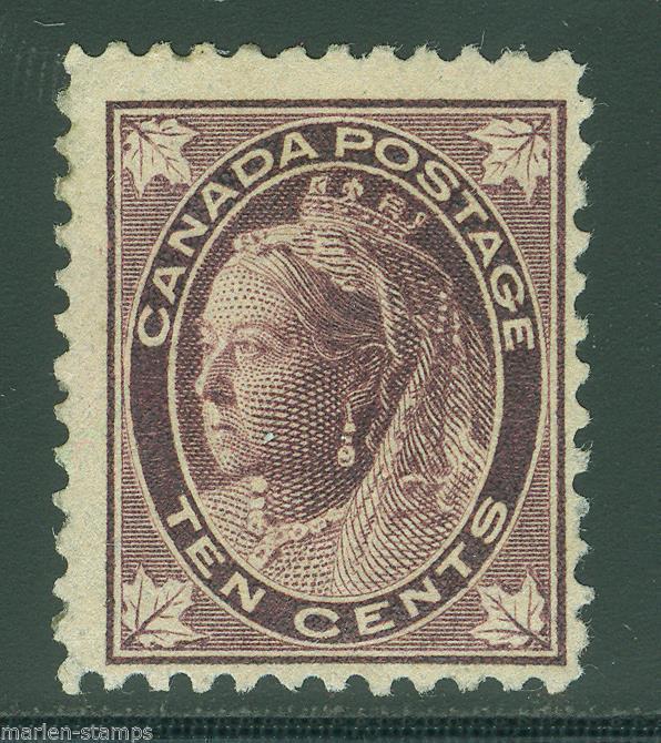 CANADA SCOTT#73 FINE VICTORIA  MINT  LIGHT HINGED  FULL ORIGINAL GUM