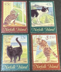 NORFOLK ISLAND # 638-641-MINT NEVER/HINGED--COMPLETE SET--1998