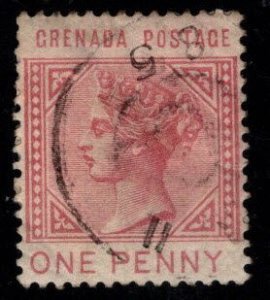 GRENADA Scott 21 Used Queen Victoria with wmk 2 1883  stamp