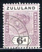 Zululand #19 VF,  Used,  CV $25.00 ....   7170014