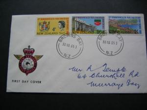 New Zealand 1965 parliamentary FDC