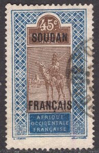 FRENCH SUDAN SCOTT 37