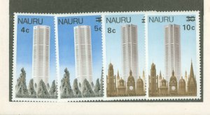 Nauru #161-164 Mint (NH) Single (Complete Set)