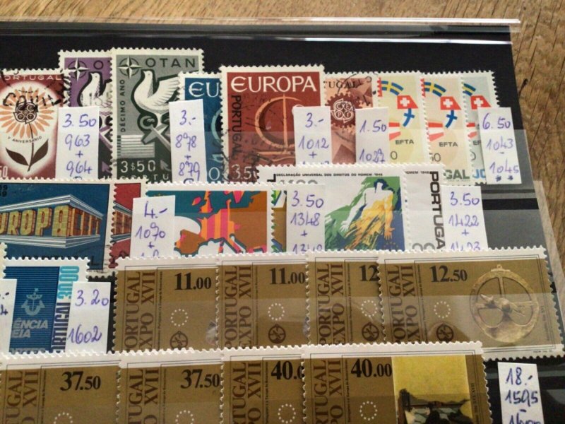 Portugal mint never hinged and used stamps A11800