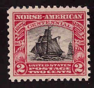 USA Scott 620 MNH** Norse American Tall Ship