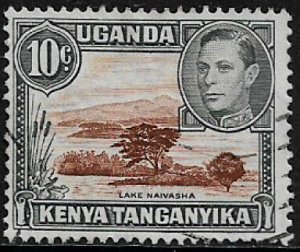 Kenya, Uganda & Tanzania #71 Used Stamp - Lake Naivasha