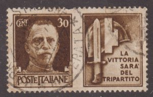 Italy 431 King Victor Emmanuel III 1942