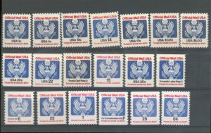 U.S. #SET/MIXED CONDITION 