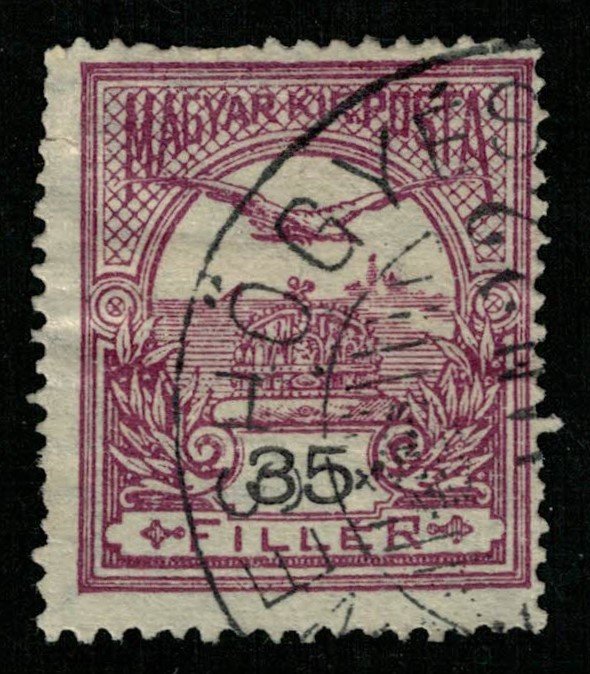 Magyar kir. posta, 35 Filler (T-9322)