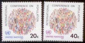 United Nations 1984 SC# 417-8 MNH-OG E124
