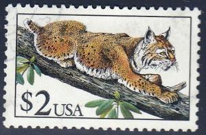 U.S. #2482 Bobcat, Used.