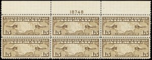 U.S. B.O.B. PLATE BLOCKS C8  Mint (ID # 116228)