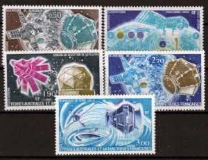 FSAT TAAF C49-C53 MNH Air Post Space Satellites Polar ZAYIX 0324S0072