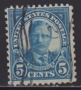 United States 637 Rooservelt 1927