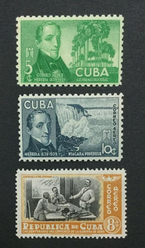 MOMEN: US CIIBA #C34-C35, C38 MINT OG NH $15 #28526