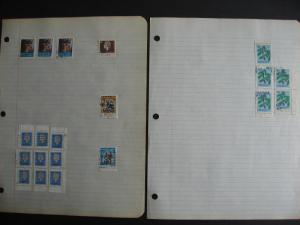 Canada 385 used stamps creating partial, full surrounds, interesting group!