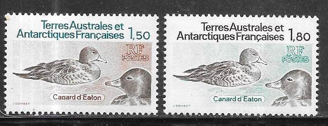 French Southern Antarctic Territory #101-102 (MNH) CV $1.55